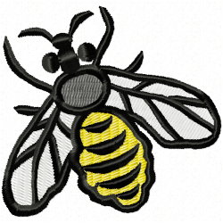 Bees Embroidery Design 12 Bees Embroidery Design 12